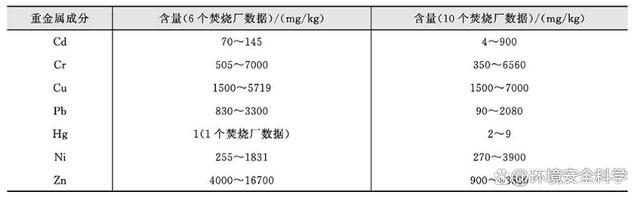 污泥焚烧的飞灰组分和控制技术