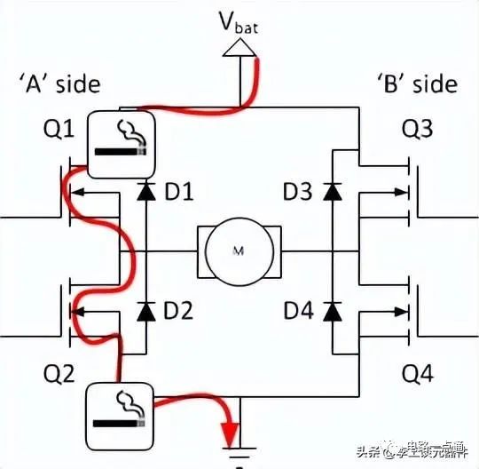 H桥电路原理图 H桥电路的工作原理和实例