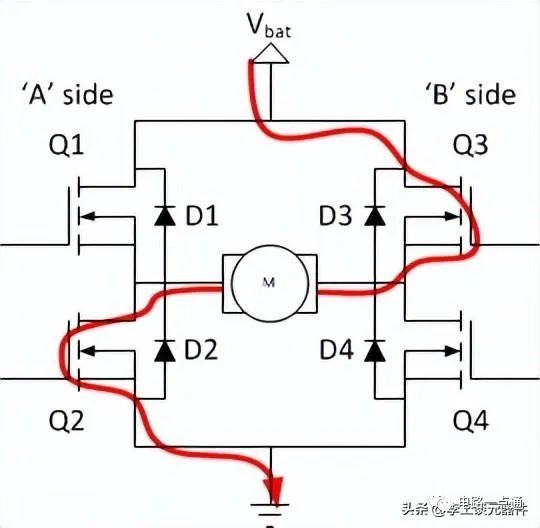 H桥电路原理图 H桥电路的工作原理和实例