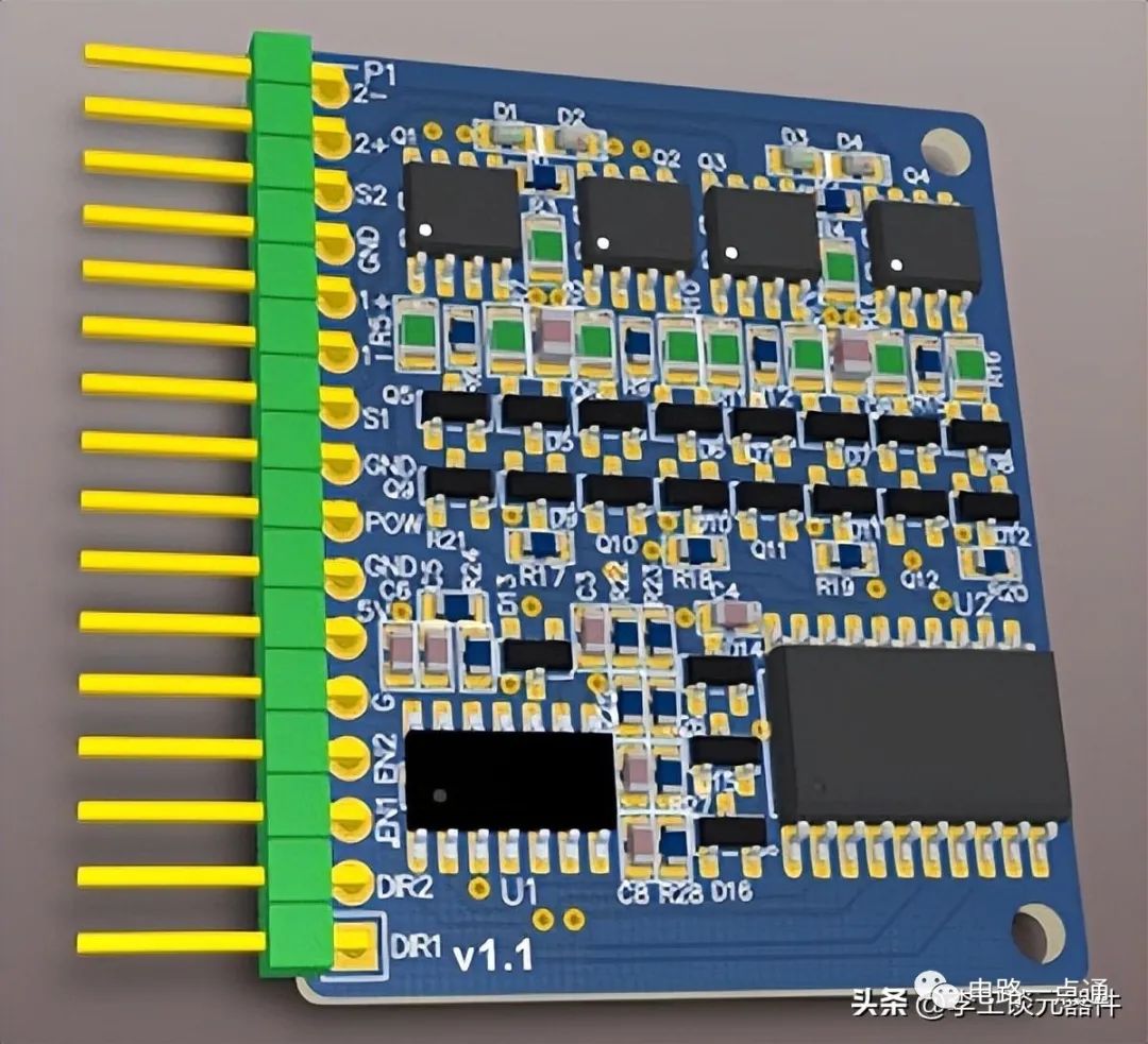 H桥电路设计实例、拓扑结构、PCB设计