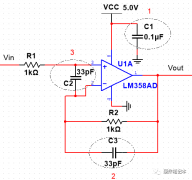 运放电路中电容的作用