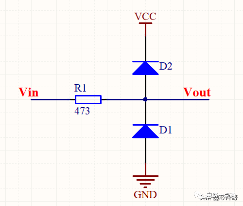二极管钳位保护电路讲解