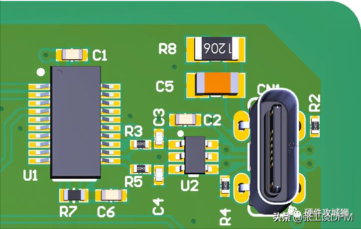 ESD保护电路原理图 ESD保护电路设计及PCB布局注意点