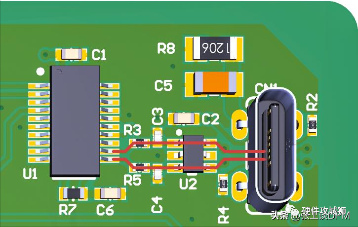 ESD保护电路原理图 ESD保护电路设计及PCB布局注意点