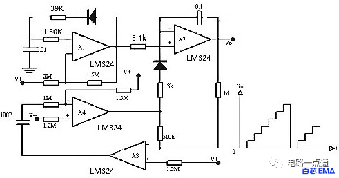 LM324运放电路图和引脚图 四路运算放大器的应用电路和工作原理详解