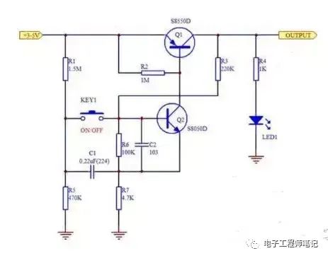 分享几个单键开关机电路图 单键开关机电路的工作原理