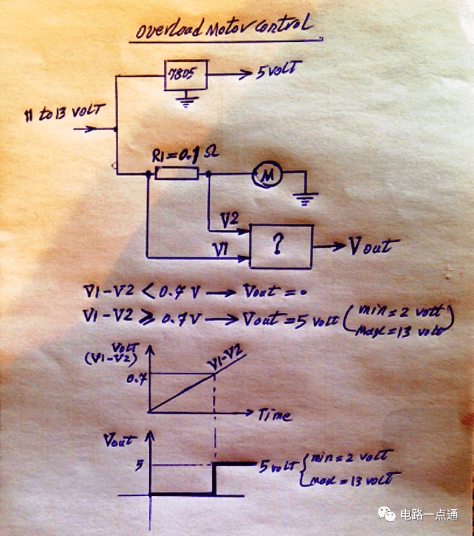 直流电机过压/过热/过流保护电路讲解