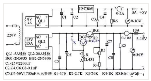 最全电源电路图汇总(稳压电源/开关电源/DCDC电源/充电电路/恒流源电路图)