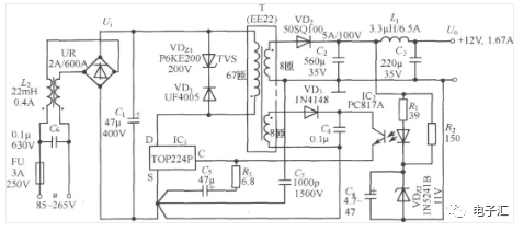 最全电源电路图汇总(稳压电源/开关电源/DCDC电源/充电电路/恒流源电路图)