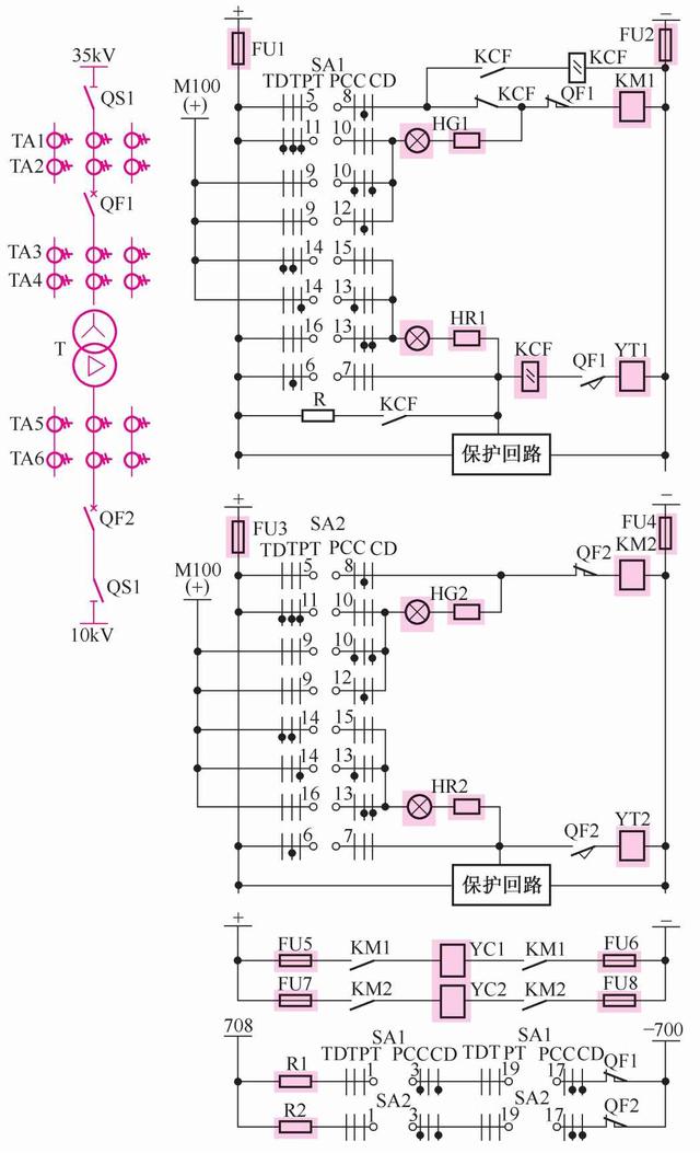 高压电动机保护与高压电气二次回路线路，看完别告诉我你还没掌握