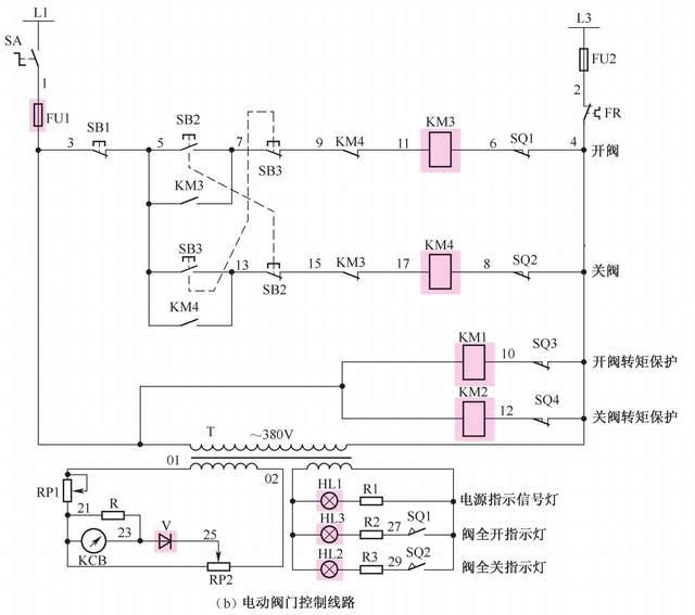 电动阀门控制线路，一起来学习