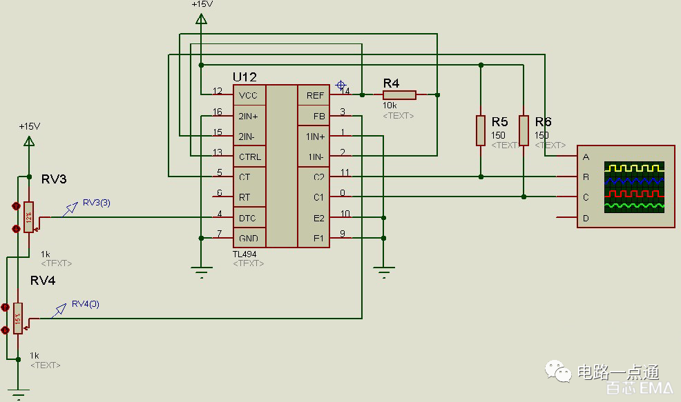 TL494引脚图和电路图讲解 TL494开关电源芯片的工作原理和应用电路