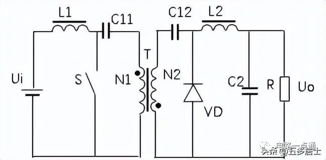 开关电源电路图 开关电源的工作原理和拓扑结构详解