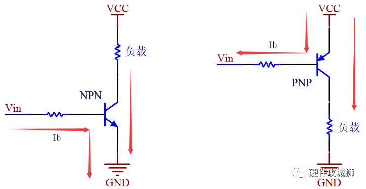 介绍10种三极管开关驱动电路图 NPN和PNP三极管原理及电路设计