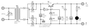 24V/2A直流电源电路图