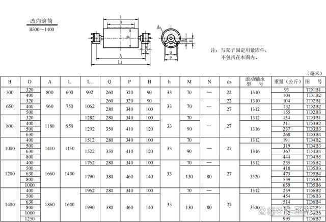 1310轴承尺寸参数