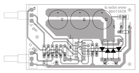 1V-27V 3A可变直流电源电路图