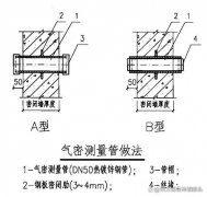 图集柔性防水套管部件的检修方法