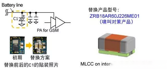 智能手机中钽电容的替换方案