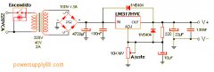 1.2V–57V稳压直流电源电路图