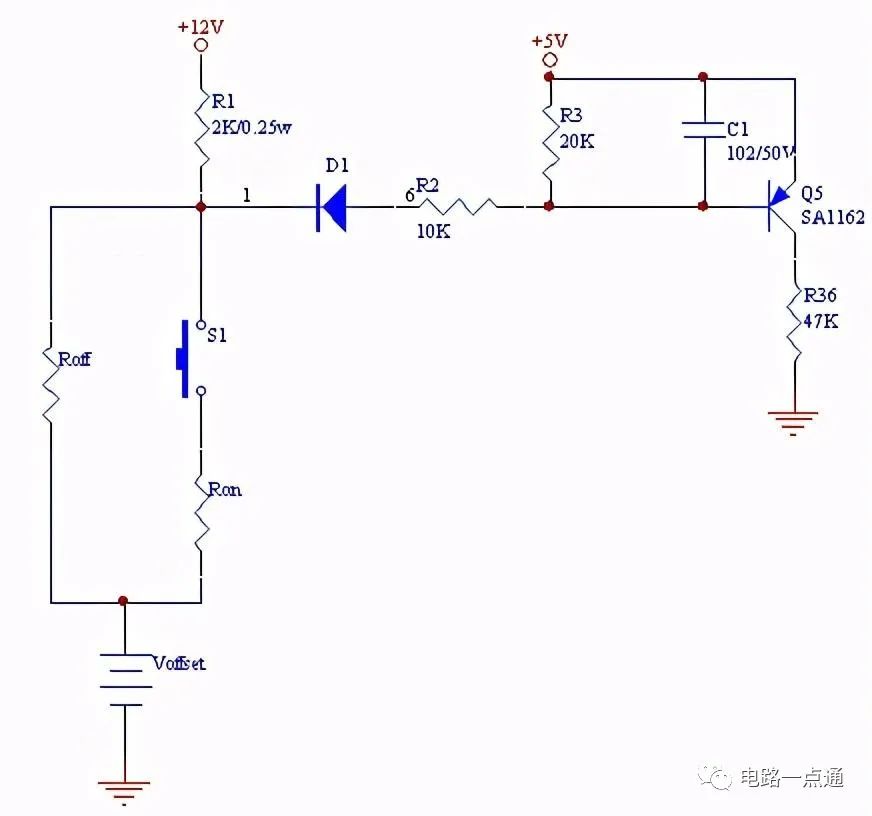 低边输入开关检测电路分析