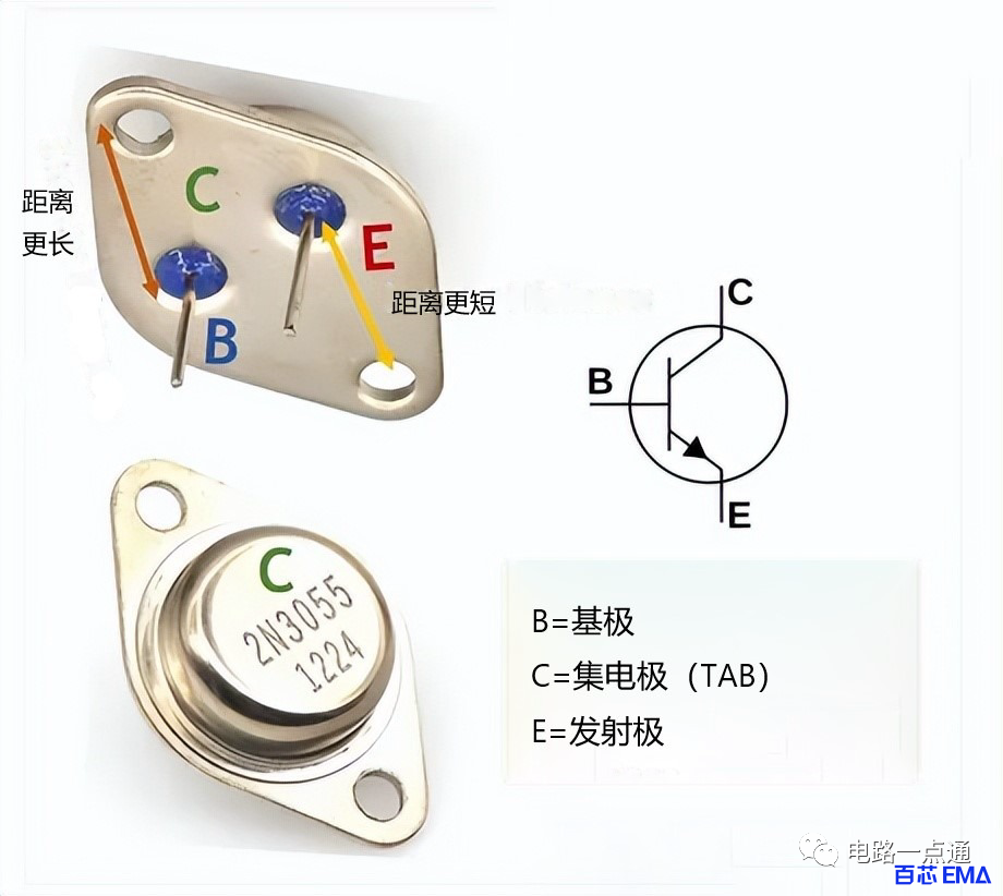 N3055功放引脚图和电路图 2N3055晶体管的工作原理和应用电路