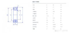 轴承6204的尺寸和应用