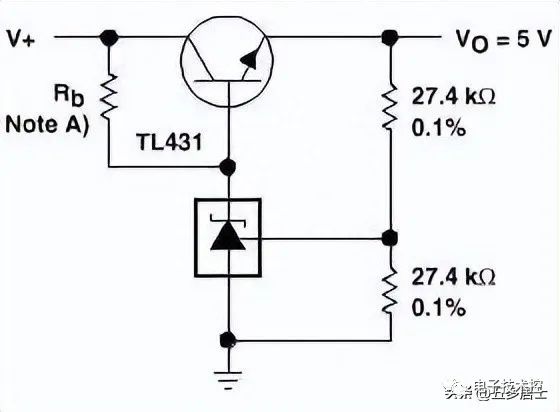 基准电源器件的类型及其工作原理 TL431基准电源器件电路图