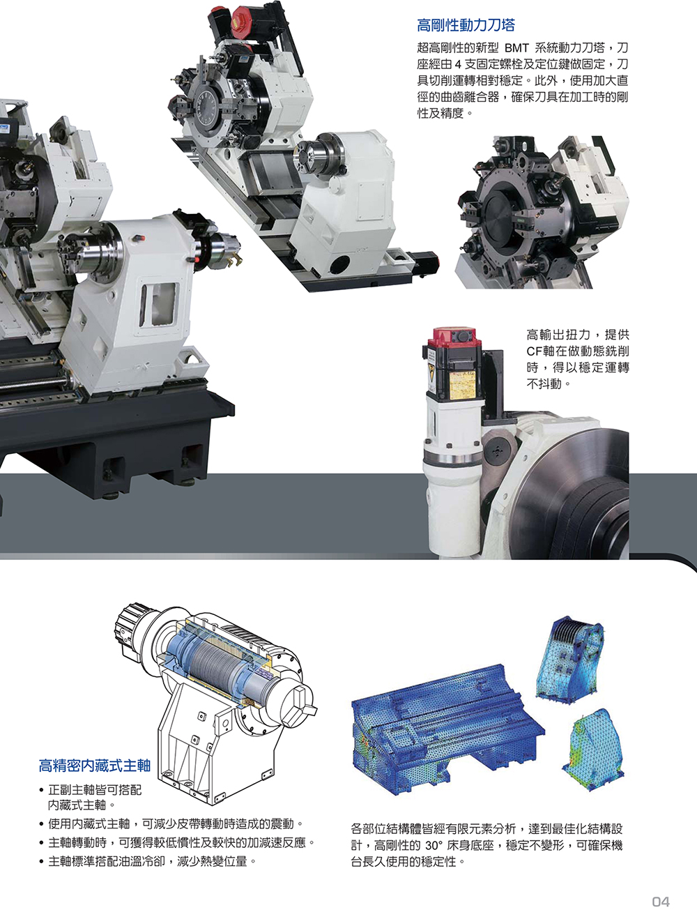 中国台湾福硕 FNL-250Y/320Y/SY线轨系列车铣复合中心