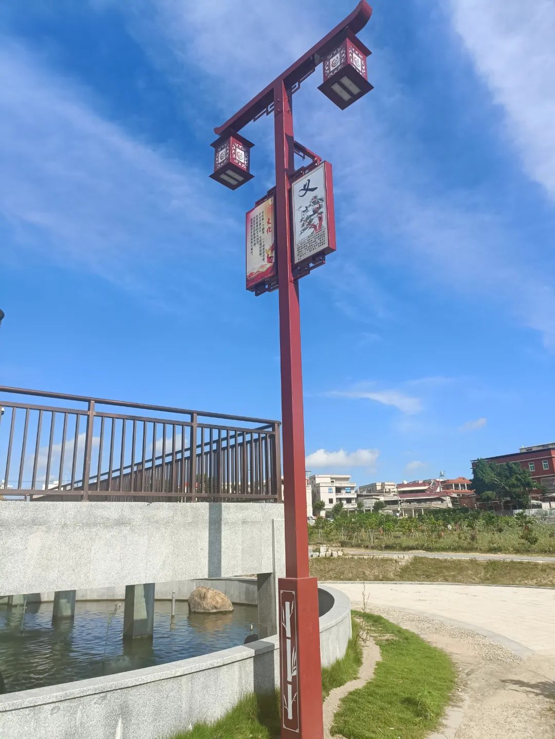 智慧灯杆助力福建泉州石狮市蚶江镇厝仔村数字乡村建设升级