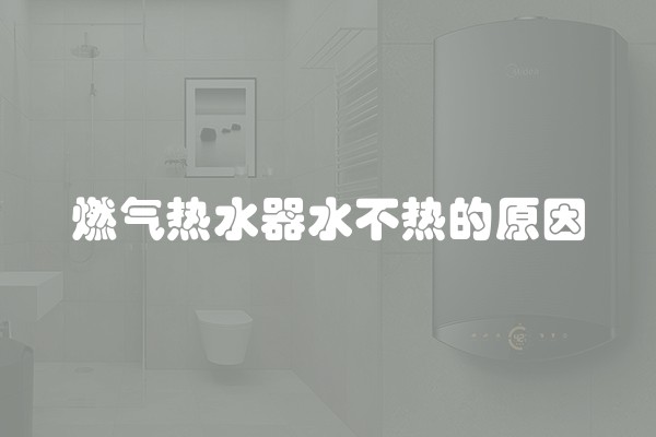 燃气热水器水不热的原因