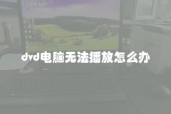 dvd电脑无法播放怎么办