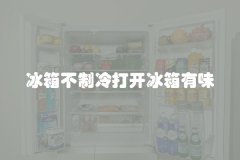 冰箱不制冷打开冰箱有味