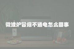 微波炉冒烟不通电怎么回事