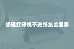 修理打印机不进纸怎么回事