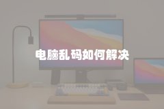 电脑乱码如何解决