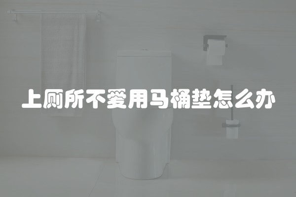 上厕所不爱用马桶垫怎么办