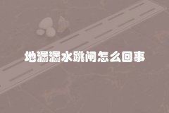 地漏漏水跳闸怎么回事