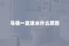 马桶一直送水什么原因