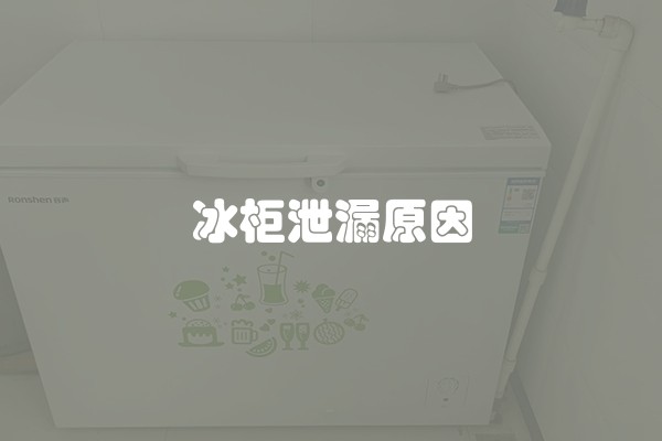 冰柜泄漏原因