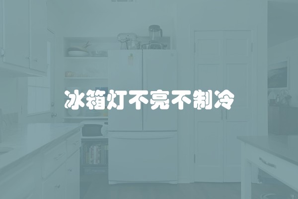 冰箱灯不亮不制冷