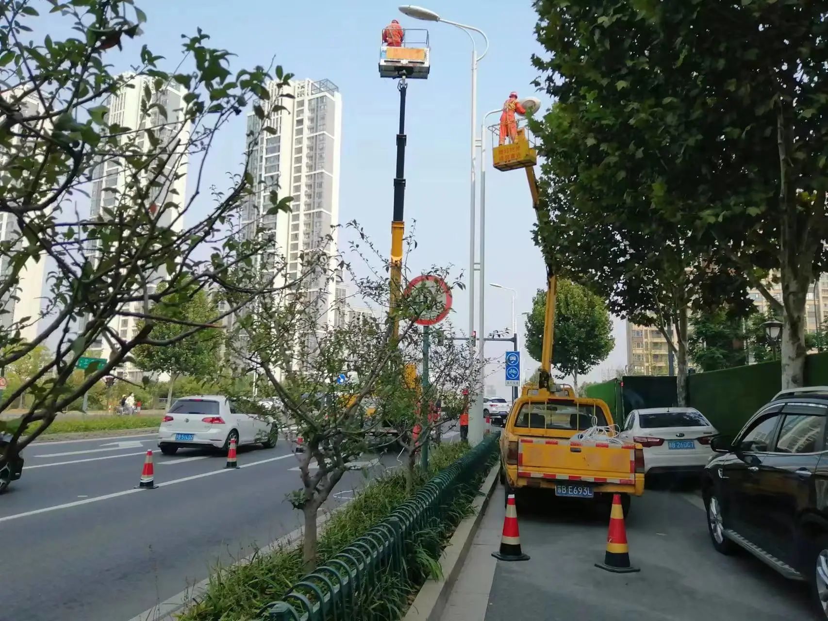 江苏无锡江阴市2023年度照明设施节能改造工程顺利竣工
