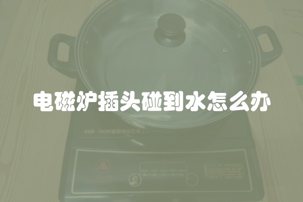 电磁炉插头碰到水怎么办