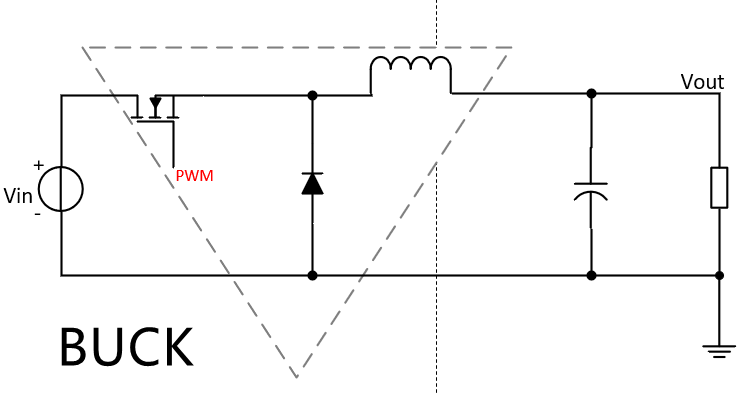 dc-dc降压电路原理图 BUCK电路简介和工作原理