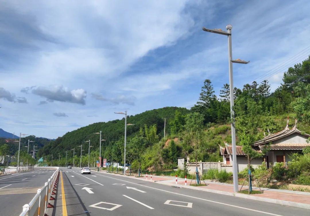 三星照明 | 路入景中 景显路美•新中式路灯「观山」在城市文旅道路中的应用｜福建尤溪城西快速通道