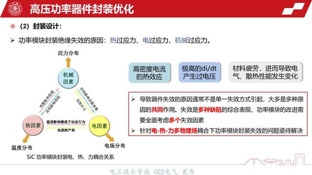 上海交通大学王亚林副教授：高压功率模块封装绝缘与可靠性