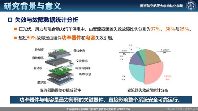 南航伍群芳：变流器关键器件及装置健康状态监测与可靠性评估