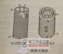 变压器圆筒式绕组结构及特点