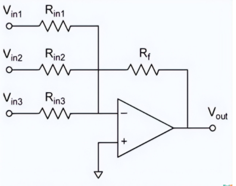 电路 公式，秒懂反相加法运算电路