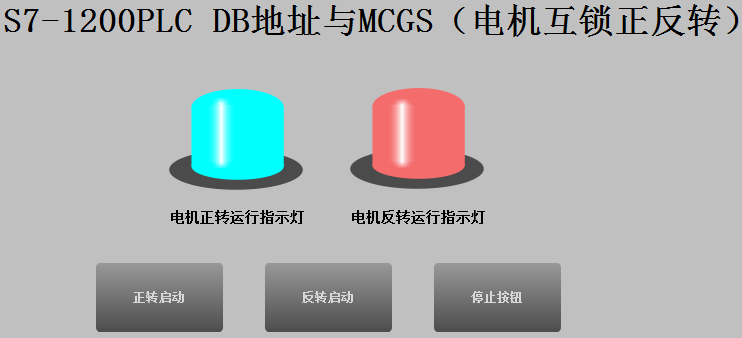 MCGS与S71200PLC（DB地址）控制设计，如此简单！